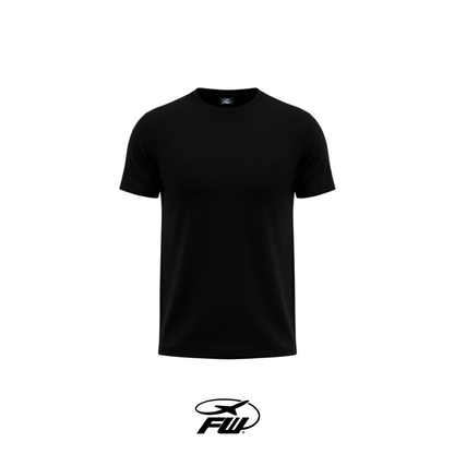 FW BLANKS: FITTED TEE BLACK