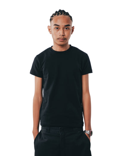 FW BLANKS: FITTED TEE BLACK