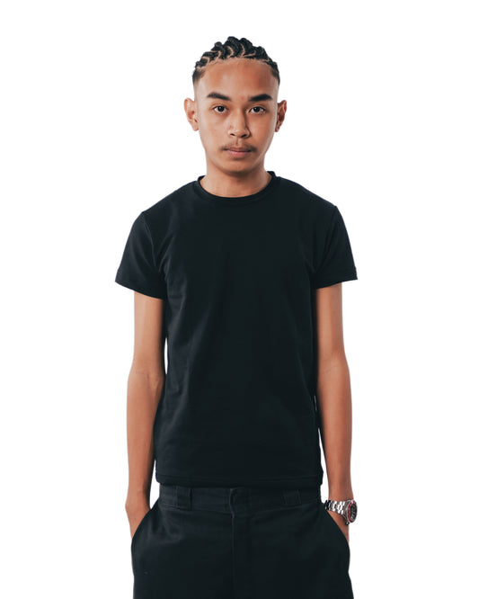 FW BLANKS: FITTED TEE BLACK