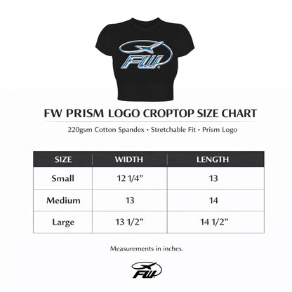 FW PRISM CROPTOP
